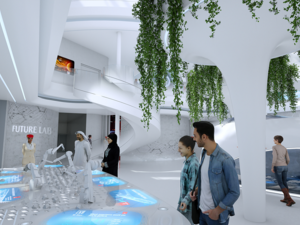 تعمل طيران الإمارات مع أكاديميين ومع شركائها في الصناعة في مجال الطيران والفضاء، لابتكار واحتضان تجارب معلوماتية ومحفزة للتفكير حول مستقبل الطيران لجميع زوار معرض إكسبو 2020 دبي.