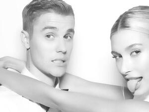 Justin Bieber and Haily. (Justin Bieber Instagram)