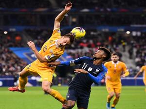 من مباراة المنتخبين