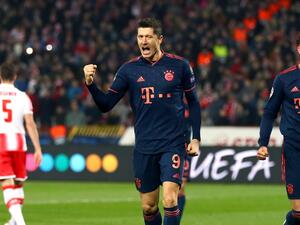 ليفاندوفسكي يسجل سوبر هاتريك