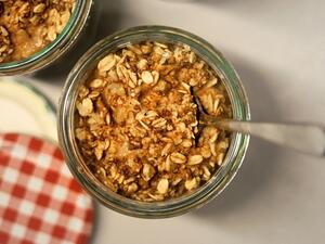 فطور الحليب بالشوفان 