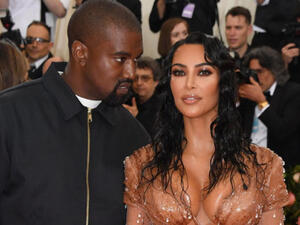 Kim Kardashian and Kanye West arrive for the 2019 Met Gala at the Metropolitan Museum of Art on 6 May 2019, in New York. (Picture: AFP)