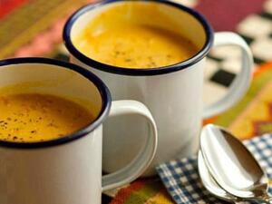 شوربة القرع بالكريمة