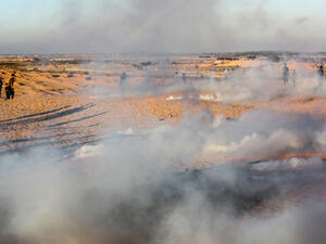 Gaza border (Shutterstock)	