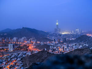 A view of Mecca landmark  (Shutterstock)	