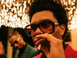 The Weeknd shared cover art and a clip of the song on Instagram.