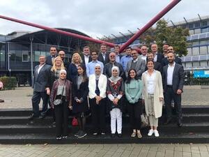 Abu-Ghazaleh: Our Participation in the EU’s ‘Erasmus+’ Program in Germany to Keep Pace With Latest Knowledge Advancements