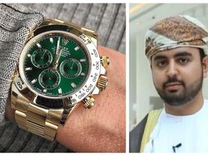 الطالب العماني محمد بن عبدالله العريفي 