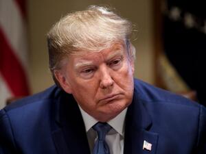 US President Donald Trump participates in a roundtable on empowering families with education choice at the White House on December 9, 2019 in Washington,DC. (Brendan Smialowski / AFP)