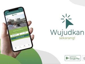 Homepage of the Indonesian do-it-yourself Umrah platform, (www.umra.id.)