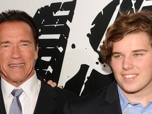 أرنولد شوارزنيجر وابنه باتريك