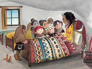 A father has re-written Snow White after being concerned that the original taught his daughter her 'self-worth revolves around beauty'. (Instinctively Ltd)