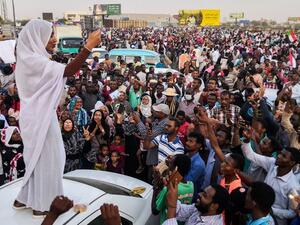 In April, Sudan's President Omar al-Bashir was ousted after protests swept across the country four months before (Twitter)