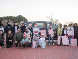 Infiniti of Arabian Automobiles Spreads Christmas Cheer With Children of Emirates Red Crescent