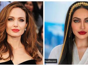 فوز الشطي وأنجلينا جولي