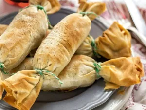 لفائف الكريسماس الشهية