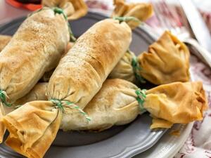 لفائف الكريسماس الشهية