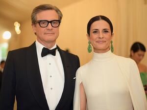 Colin Firth and his wife, Livia Giuggioli, have called it quits. (Twitter)