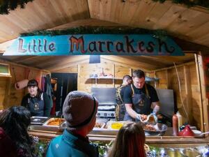 Warm up with a taste of Morocco from Little Marrakesh, at Exeter Cathedral Christmas Market. (Twitter)