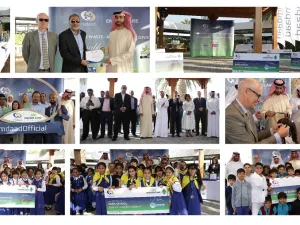 Students, employees and members of public take part in recycling competitions aimed at creating environmental awareness  