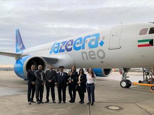 طيران الجزيرة تتسلّم رابع طائرة إيرباص من طراز A320neo 