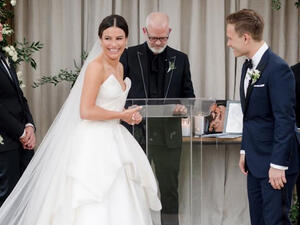 Michele and Reich married in Northern California in March.