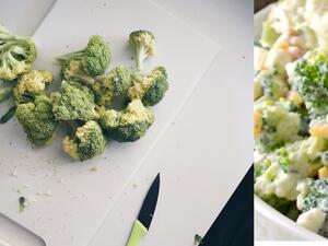 سلطة القرنبيط والبروكلي