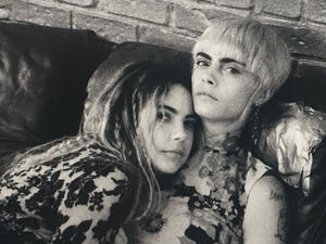 Delevingne and Benson were first linked in May 2018