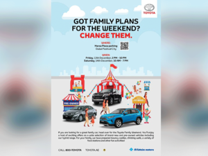 Need a Plan for the Weekend? Al-Futtaim Toyota Has Got You Sorted With the ‘Toyota Family Weekend’ 