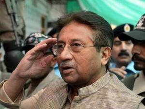 Former Pakistani president Pervez Musharraf appeared in an anti-terrorism court in Islamabad on Saturday. (AFP/ File Photo)