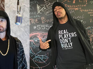 Back in 2001, rumors began to swirl that Eminem and Mariah were an item.