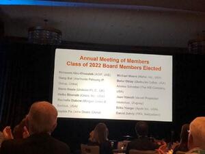 انتخاب أبوغزاله للملكية الفكرية الى مجلس الجمعية الدولية للعلامات التجارية