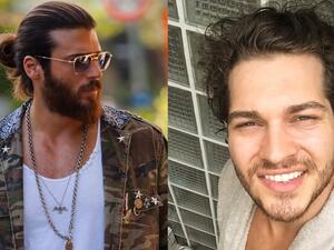 Ulusoy published several photos from the barbershop (source: @canyaman & @cagatayulusoy Instagram)