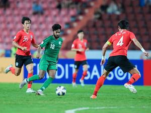 من مباراة المنتخبين