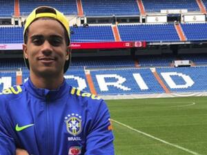 صورة للبرازيلي الشاب في ملعب سانتياغو بيرنابيو