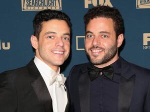 رامي مالك وشقيقه