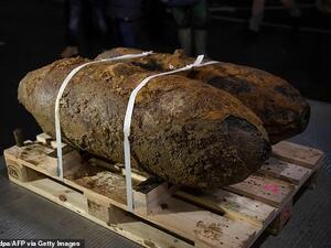 The American and British World War II bombs were successfully defused each weighing 330lb. (AFP/ File Photo)