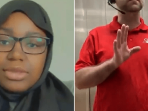 Folake Adebola converted to Islam in August [Folake Adebola/Twitter]