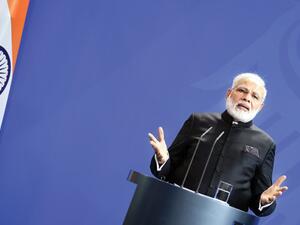 Indian Prime Minister Modi. (AFP/ File)