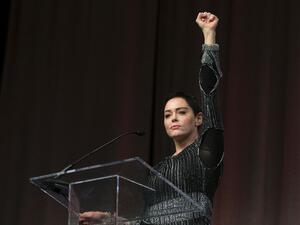 Rose McGowan. (AFP Photo/RENA LAVERTY)