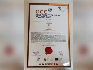 Hosted by World HRD Congress, an Employer Branding Institute to honor outstanding employers in the GCC
