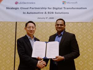 LG to Accelerate B2B Innovation With Microsoft