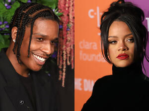 Rihanna is reportedly dating A$AP Rocky.