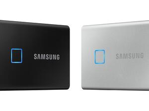 سامسونج تضع معاييراً جديدة لسرعة نقل وحماية البيانات بإطلاق قرص التخزين الخارجي الجديد Touch SSD T7 Touch بسعة تخزين حتى 2 تيرابايت