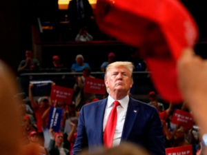The Democratic nominee will likely face Donald Trump in the 2020 campaign. Photo: AFP