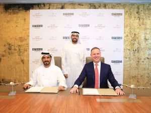 Etihad and Miral sign agreement naming Etihad Arena, the new entertainment venue on Yas Island