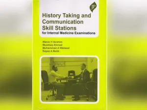 The 290-page book presents 50 detailed scenarios for postgraduate doctors to enhance their ability to put patients at ease