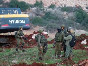 تدمير مجموعة أنفاق للتسلل حفرتها جماعة حزب الله اللبنانية