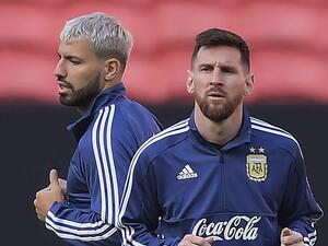 ميسي وأغويرو