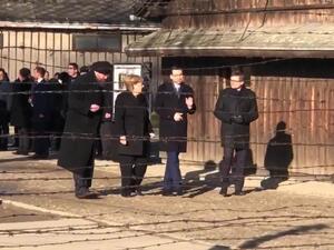 معسكر الابادة النازية أوشفتز في بولندا